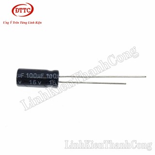 Bộ 100 Chiếc Tụ 100uF 16V (6x11mm)