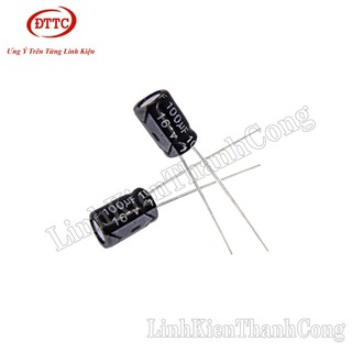 Bộ 100 Chiếc Tụ 100uF 16V (6x11mm)