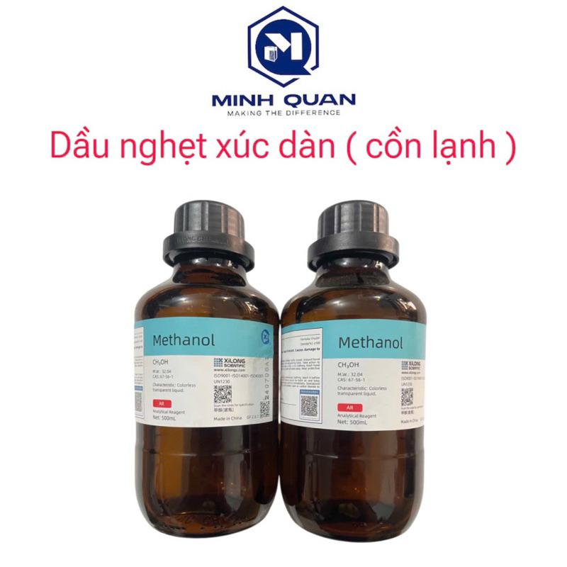 Dầu nghẹt chống nghẽn tắc ẩm, Dầu lạnh Methanol 500ml - Dùng cho điện lạnh