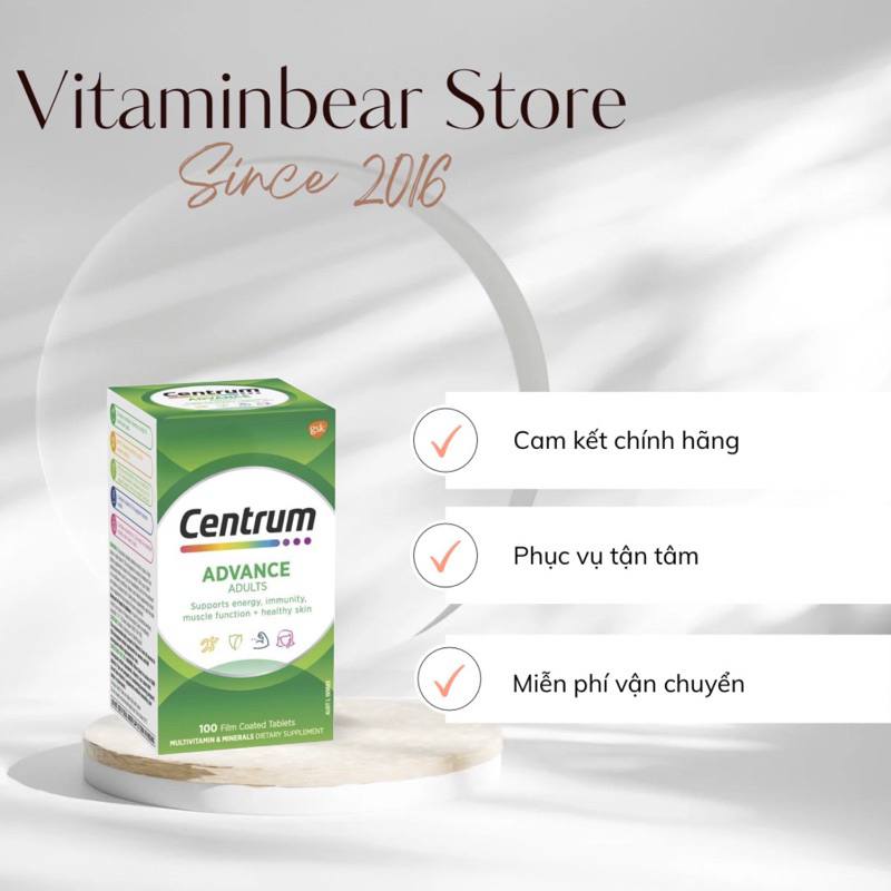 Vitamin Tổng hợp CENTRUM ADVANCE