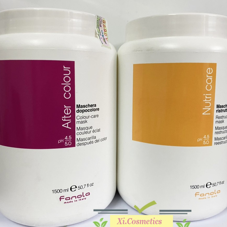 [ Hàng chinh hãng - tem chống giả ] Kem ủ tóc Nutri Care Fanola 1500ml