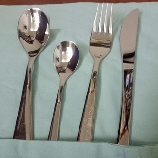 Bộ dao dĩa thìa inox 4 món cao cấp
