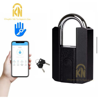 [App TT LOCK ] Ổ khoá móc  bấm vân tay chống nước 100vân tay