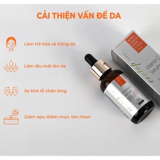 Serum Vitamin C ECOTOP Hàn Quốc dưỡng sáng da, đều màu da, giảm mờ thâm nám (50ml)
