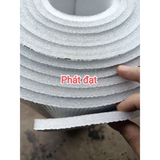  Combo 15m x dày 10li cách nhiệt chống nóng phủ 1 mặt bạc dùng để giảm nóng mái nhà  tôn  nhà xưởng... 