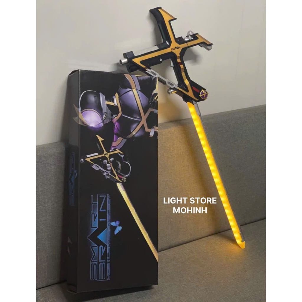 BOOTLEG CSM KAMEN RAIDER KAIXA FAIZ CÓ NHẠC KÈM ĐÈN LED, 2 TRẠNG THÁI CÓ THỂ THÁO RỜI.FULL BOX HỘP M