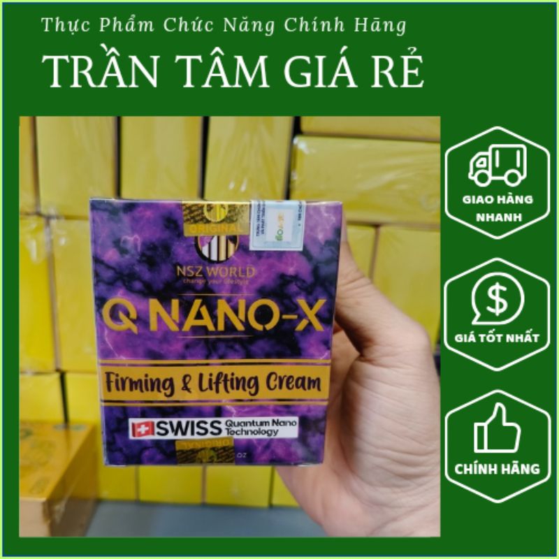 Kem Q Nano X hàng chính hãng, kem đa năng Q Nano X giúp phục hồi sức khỏe và sắc đẹp nhập khẩu Malaysia