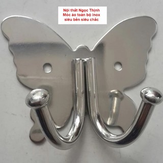 combo móc áo inox 7 móc
