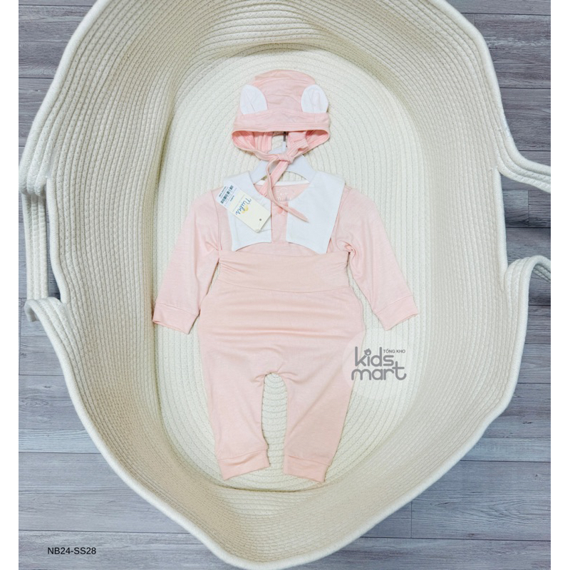 Nubes - Bộ Body chíp mũ tai mèo NB24-SS29