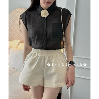[𝗞𝗶𝗺 𝗔𝗻𝗵 ✿] Quần Short Tafta Cao Cấp (Có Sẵn) 🍂