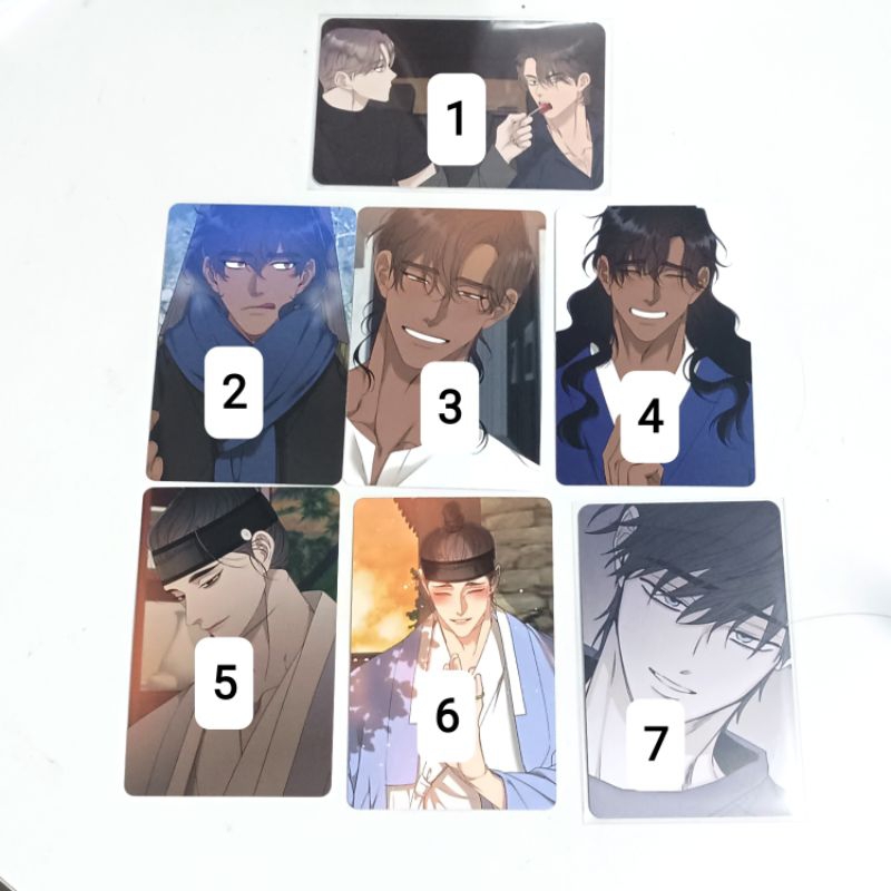 Tổng hợp card bo góc Hổ ái tử đằng, kdc, kẻ đểu cáng, checkmate BL Manhwa hàn