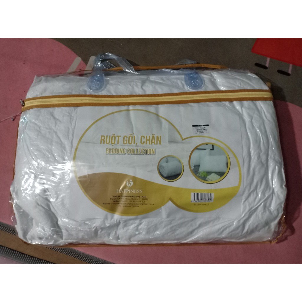 Ruột gối Hapyness cao cấp nhập khẩu , Ruột gối nằm bông gòn kích thước 50x70cm