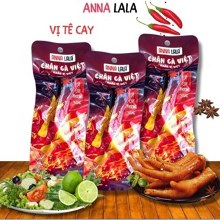 COMBO 30 Chân Gà Anna Lala Vị Cay Tê Thượng Hạng, Thơm Ngon Giai Giòn, Ăn Vặt Food