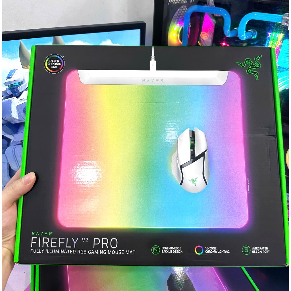 Pad chuột Razer Firefly V2 Pro full led RGB , new seal 100% , giá rẻ nhất thị trường