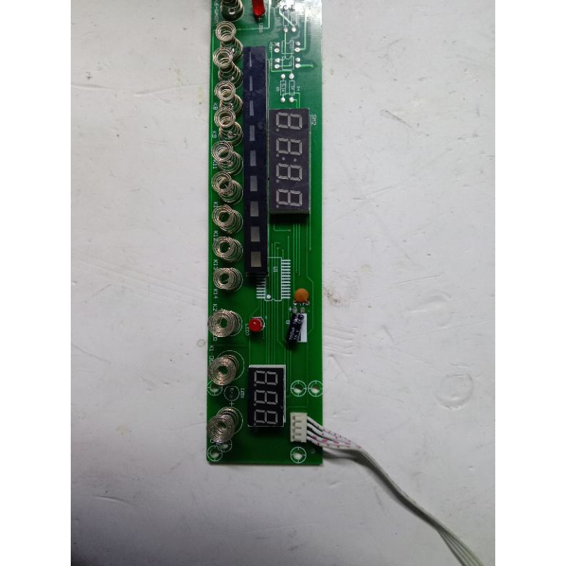 mạch điều khiển (hiển thị) của bếp từ đôi CANZY CZ-06I mã PLM-JHI20-16 tháo bếp đã dùng