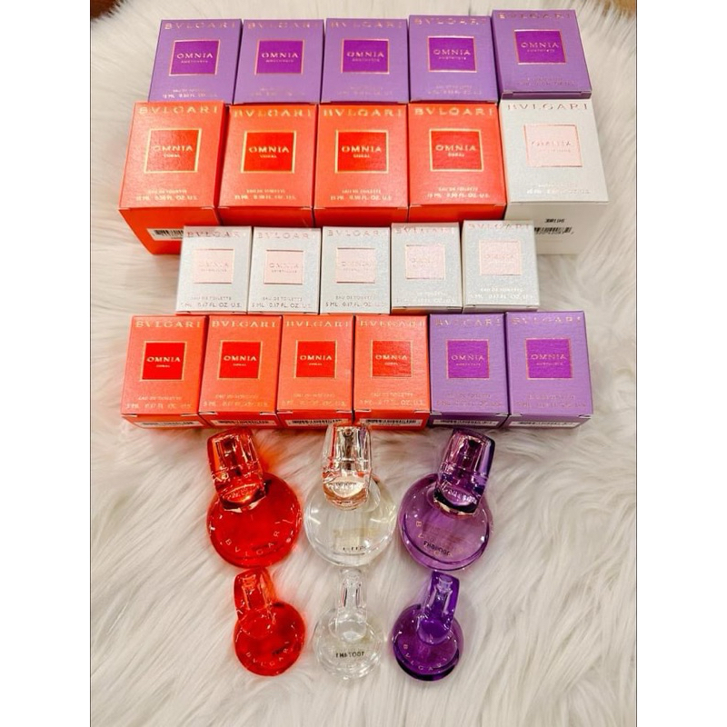 Nước hoa BVL 15ml Omnia xịt và mini 5ml
