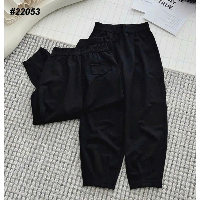 Quần baggy chất nỉ  QC xịn  dày đẹp lưng  thun 2 túi  chéo | BigBuy360 - bigbuy360.vn