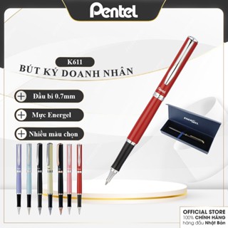 Bút Ký Doanh nhân Pentel Nhật Bản | đầu bi 0.7mm, nhiều màu, thay được ruột | K611 (0.7mm)