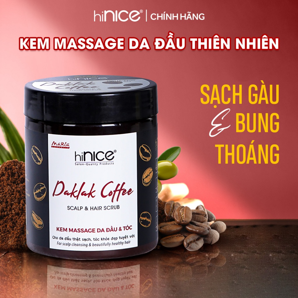 Kem Massage Da Đầu hiNICE Giúp Làm Sạch Vảy Gàu, Dưỡng Ẩm Và Giảm Mụn Da Đầu