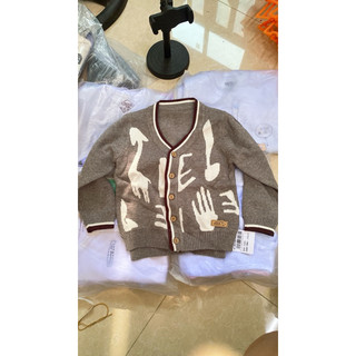 Áo len dài tay cadigan hàng qc mềm mịn đẹp cho bé trai 8-18kg
