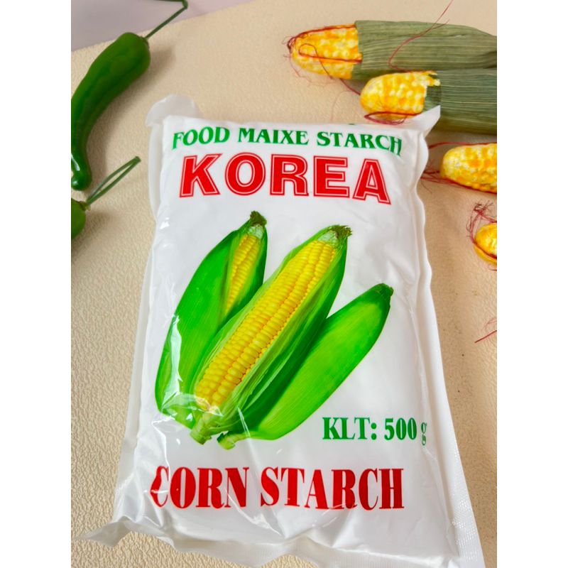BỘT BẮP / BỘT NGÔ KOREA ( FOOD MAIXE STARCH) 500GR