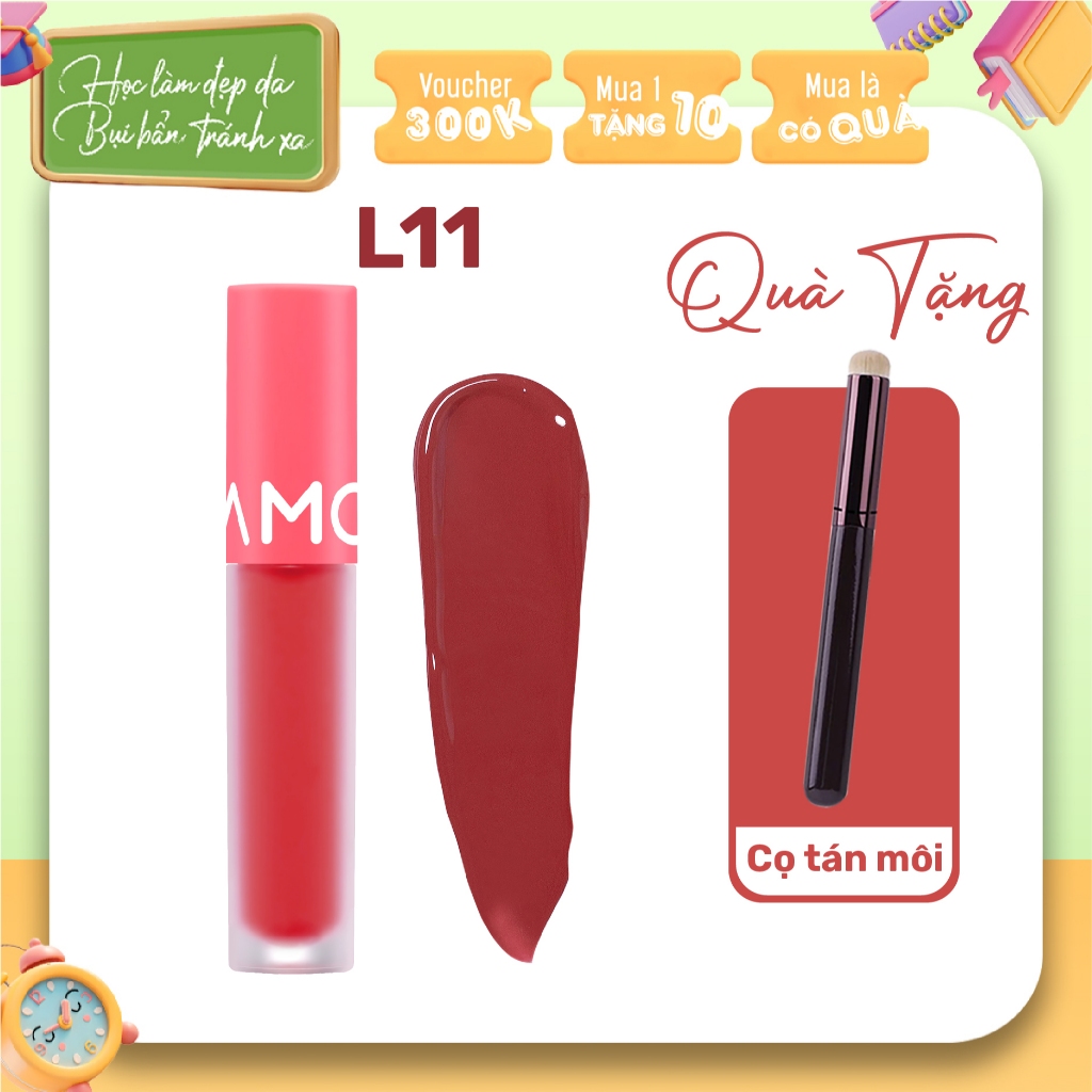 Son kem lì Moolda L11 Hồng Đất 3.5g
