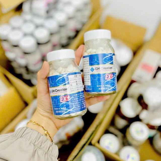 Tăng chiều cao Gh (Nhật), GH Creation EX+ Viên Uống Hỗ Trợ Tăng Chiều Cao Nhật Bản