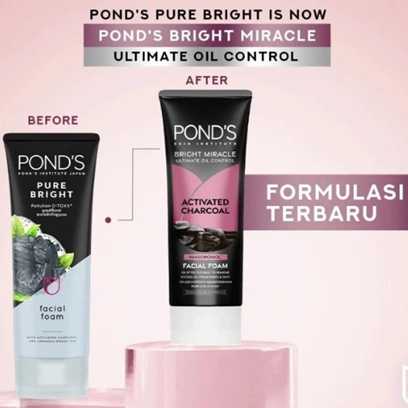 Sửa rửa mặt Pond đen 50g