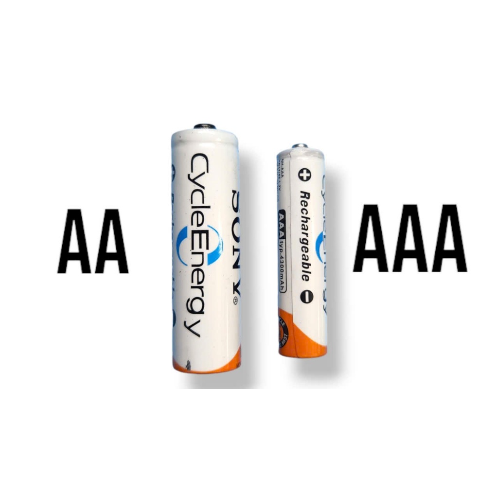 PIN SẠC LẠI- CỠ AAA , AA HIỆU SONY .