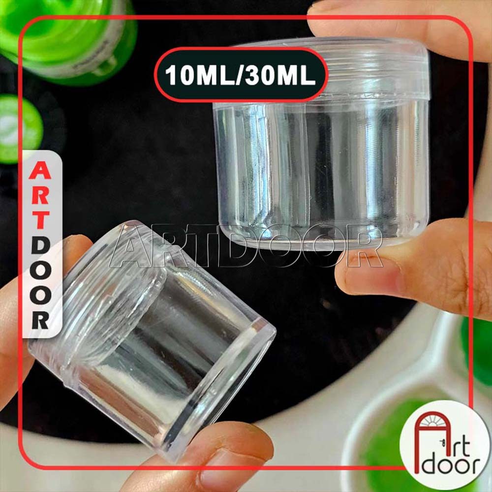 [ARTDOOR] Hũ lọ chiết màu (trong Suốt) pha pentel poster, gouache, acrylic, mang đi thi vẽ