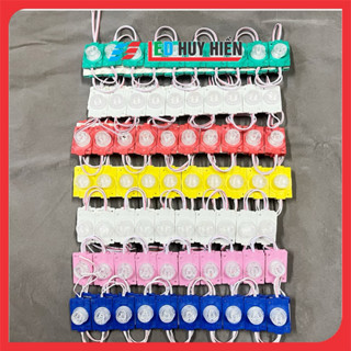  Led hắt rọi 1 mắt 1.5W điện 12V siêu sáng Led Rọi mắt trâu 1,5W các màu  vỉ 20 Led 12V  