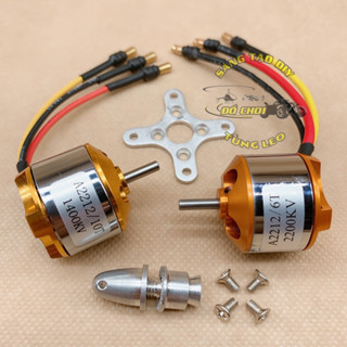 Động cơ chế tạo máy bay Motor Brushless XXD A2212 - 930KV 1000KV 1400KV 2200KV 2450KV 2700KV 3500KV