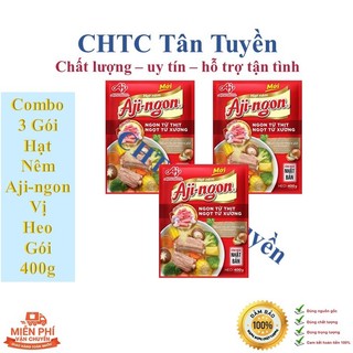 Hạt nêm Aji-ngon vị thịt heo gói 400g
