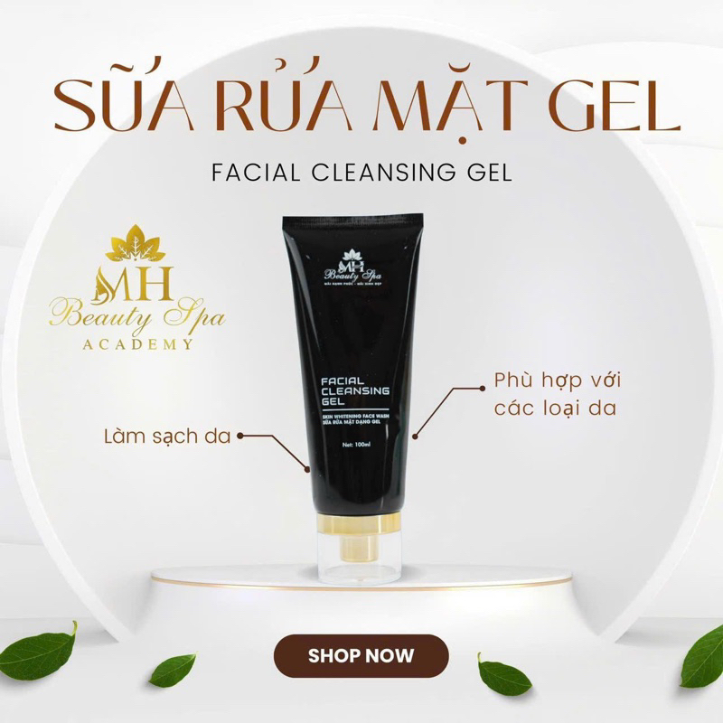 Sữa rửa mặt dịu nhẹ Mh beauty spa mẫu mới