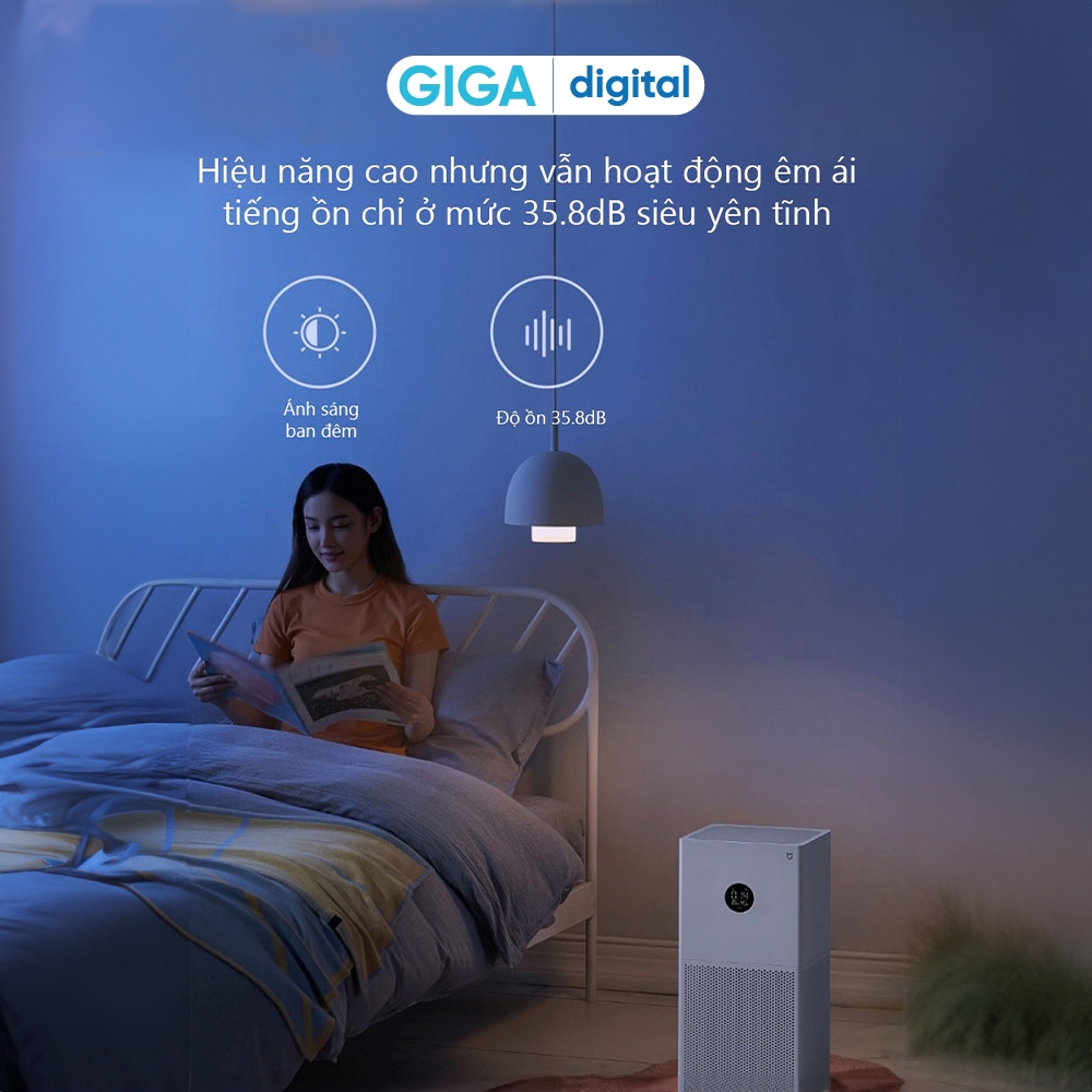 Máy lọc không khí Xiaomi Mi Air Purifier Gen 4 / 4 Lite / 4 Pro / 4 Compact - Bản quốc tế kết nối App Mihome | BigBuy360 - bigbuy360.vn