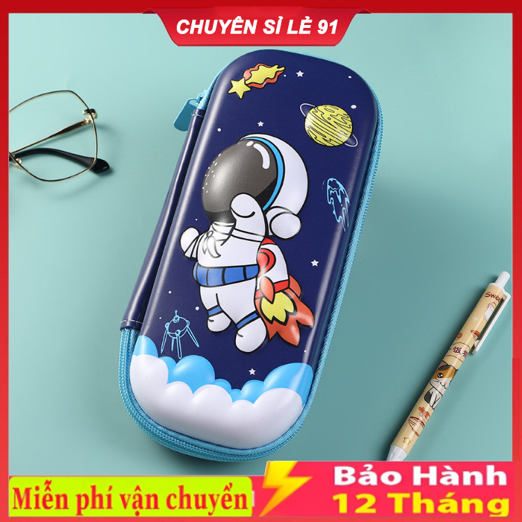 Hộp Bút 3D Hoạt Hình 2 Ngăn Cho Bé Trai Và Bé Gái , Hộp Đựng Bút Dễ Thương Túi Đựng Bút Cho Bé Gái B