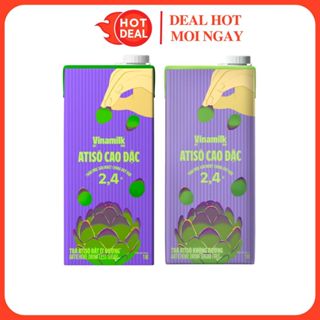 Trà Atiso Không Đường/Rất Ít Đường Vinamilk Hộp 1L