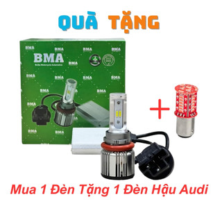 Đèn Pha LED T20 HS5 BMA , 6500K Siêu Sáng Lắp Airblade 2011 (AB 2011 MẬP), PCX 2011, Lead 2011