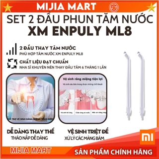 Đầu tăm nước XM Enpuly ML8, set 2 đầu phun thay thế tăm nước cầm tay