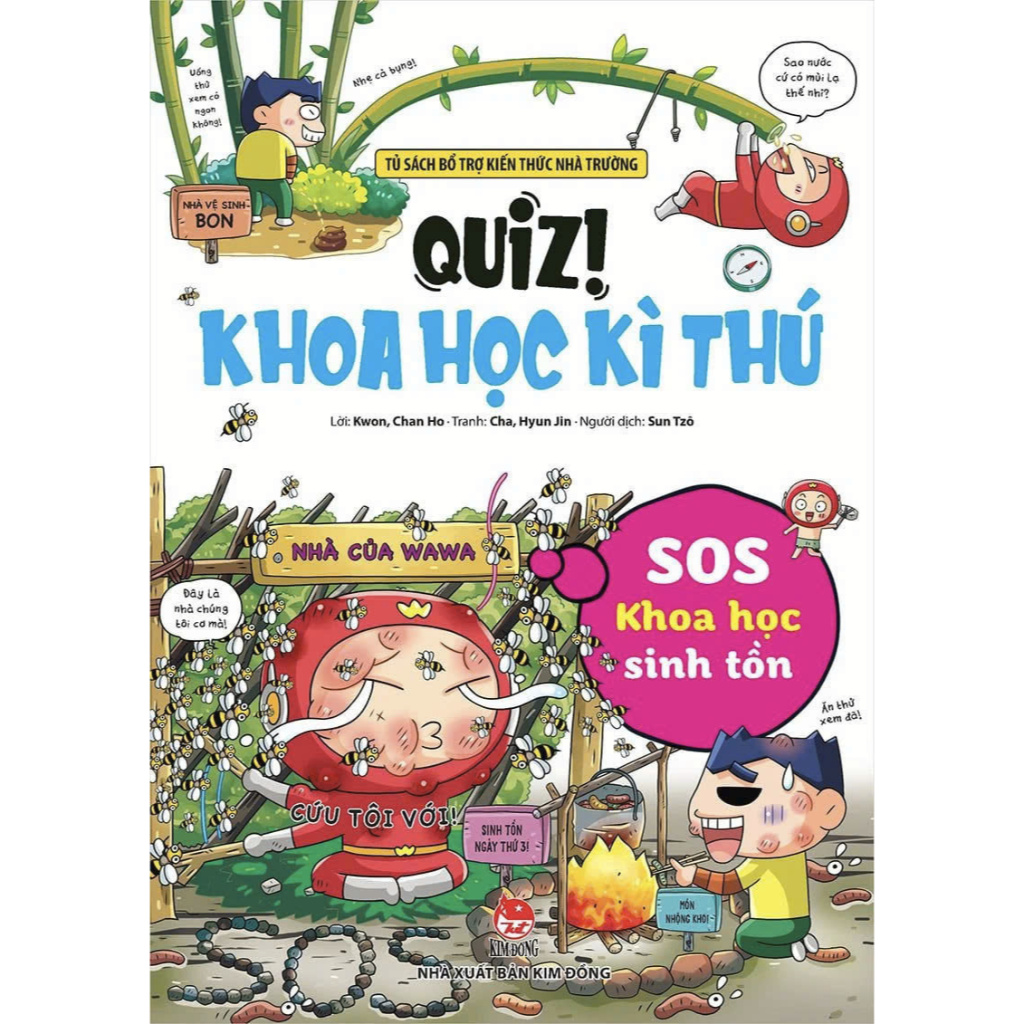 Sách - Quiz Khoa học kì thú - 5 cuốn - phần 3