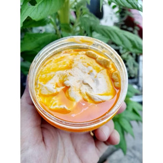 Kem cốt Thái rỉ dầu vàng hủ 1 hủ  900gam chuẩn phôi mặt, tặng kèm muỗng+bich tắm trắng+hộp tẩy tế bào chết