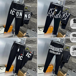 Quần Dài Jorgger Nam Dsquared - Quần Jorgger Nam Boy Phố DSQ Chất Nỉ Chân Cua Bo Gấu Thời Trang Nam hottrend 2024