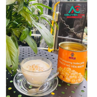 [NGUYÊN ANH] Hạt Nổ, Thạch Nổ Yến Mạch (Lon 850g) - Sữa chua kiều mạch