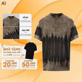  Áo thun nam WASH mới tay ngắn cổ tròn AREMI thiết kế trẻ trung chất liệu cotton co giản ATS0024 