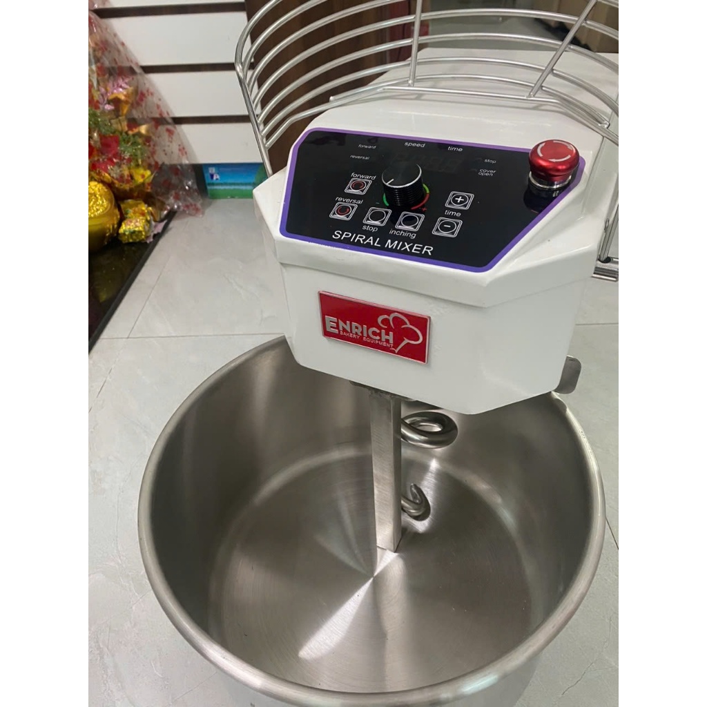 Máy nhồi bột 15L Máy nhào trộn bột 5kg 1 mẻ, trộn siêu nhanh