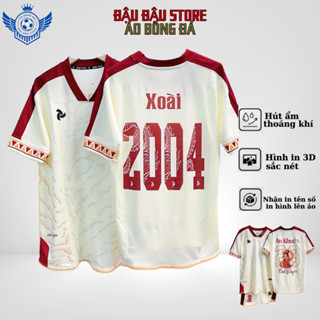 Quần Áo Bóng Đá- Bộ Quần Áo Đá Bóng Trẻ Em Dragon Vàng In Tên Số Cao Cấp Chất Thun Thái Sz 8-65kg