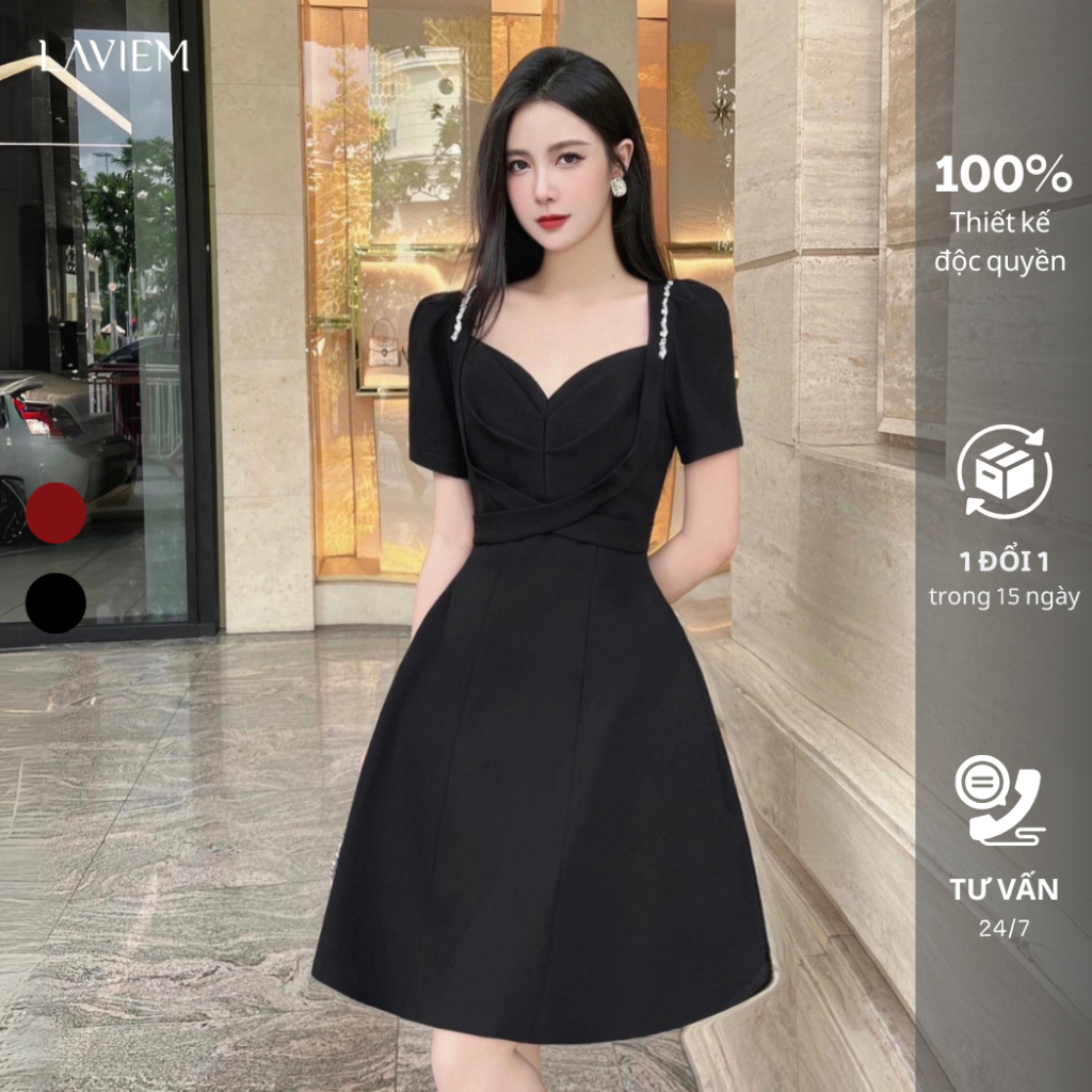 LAVIEM - Váy thiết kế đính đá - Amera Dress