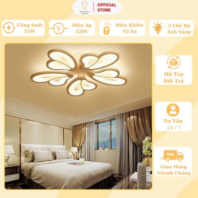 Đèn Ốp Trần Energy Green Lighting 5 Cánh B ướm NT021 - Trang Trí Phòng Khách / Phòng Ngủ - Nhà Hàng , Quán Cafe