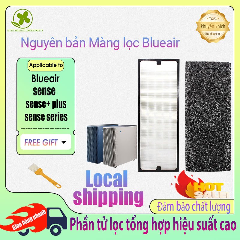 Lõi Lọc Không Khí Blueair sense & Sense+ plus Series Air Purifier Filter Phụ kiện tương thích Ori