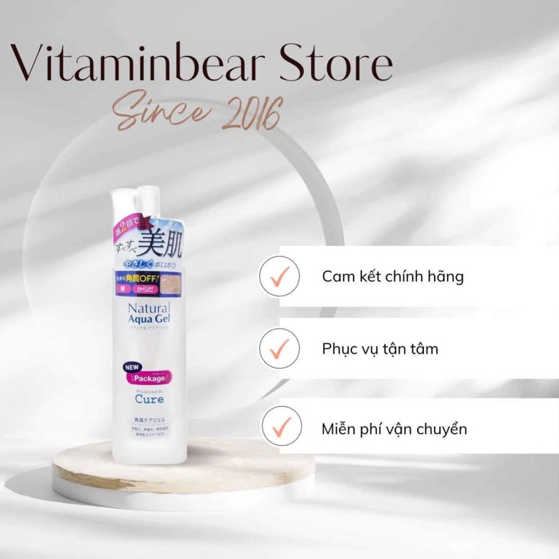Tẩy da chết Cure Nhật